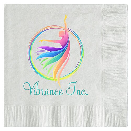 Beverage Napkin - 2-ply - Full Color Main Image