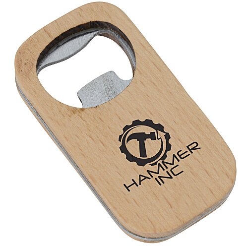 Bamboo Bottle Opener Main Image