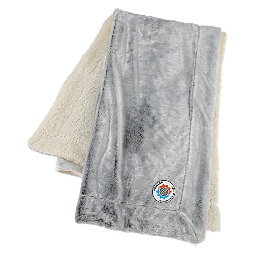 Velvet Sherpa Blanket Main Image