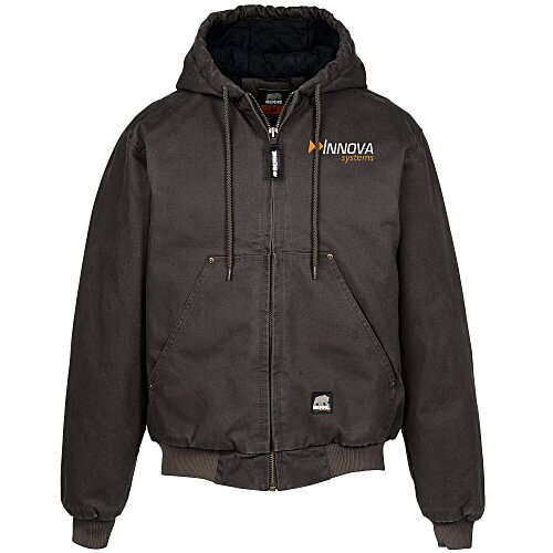 Berne Highland Washed Hooded Jacket Main Image