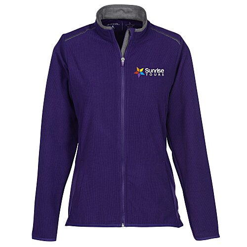 Antigua Glacier Waffle Fleece Jacket - Ladies' Main Image