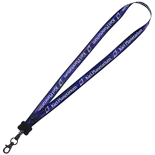 Dye-Sub Lanyard - 3/4" - 32" - Metal Lobster Claw - Galaxy Main Image