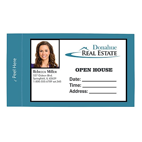 Business Card Sticker - 2 inches x 3-1/2 inches Main Image