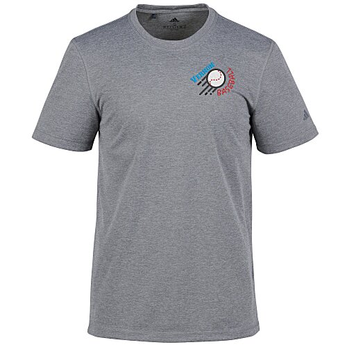 adidas Performance Sport T-Shirt - Men's - Heathers - Embroidered Main Image