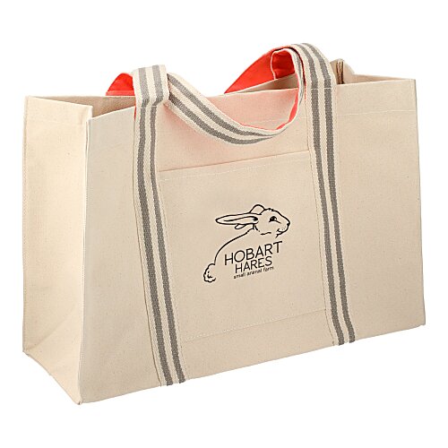 Bay Bridge Canvas Snap Tote Main Image