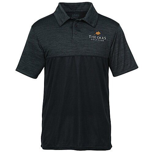 Augusta Shadow Tonal Heather Polo - Men's Main Image