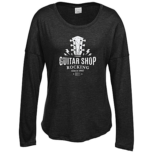Augusta Tri-Blend LS T-Shirt - Ladies' Main Image