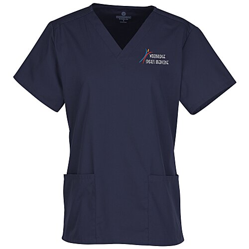 Fundamentals Two Pocket Scrub Top - Ladies' Main Image