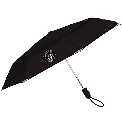 ShedRain WALKSAFE Vented Auto Open/Close Compact Umbrella - 42 inches Arc - 24 hr Main Image