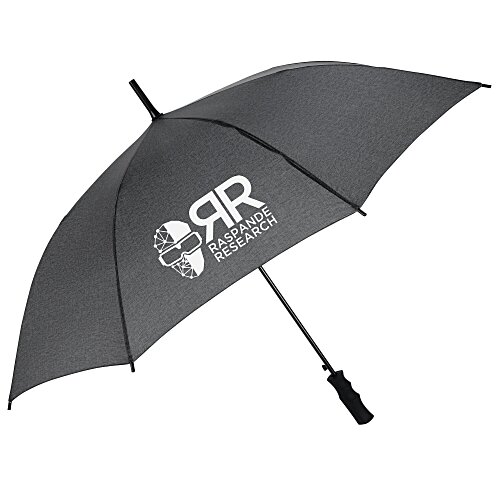 Auto Open Heathered Fashion Umbrella - 46 inches Arc - 24 hr Main Image