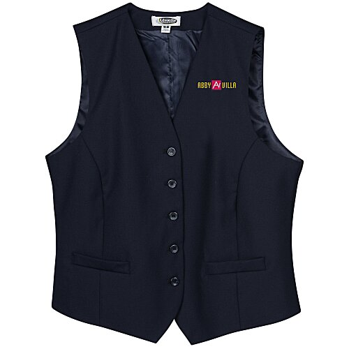 Signature High Button Vest - Ladies' Main Image