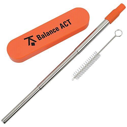 Telescopic Straw in Swivel Case Main Image