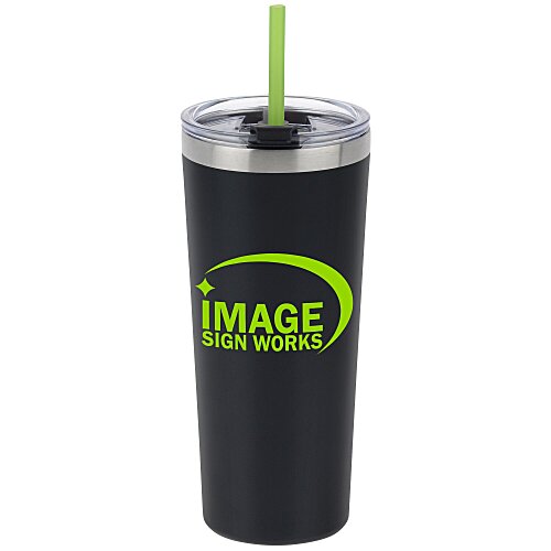 Colma Vacuum Tumbler with Straw - 22 ounces - 24 hr Main Image