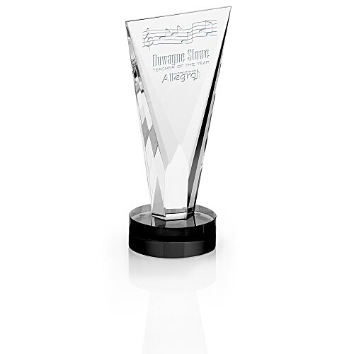 Valiant Crystal Award - 8 inches - 24 hr Main Image