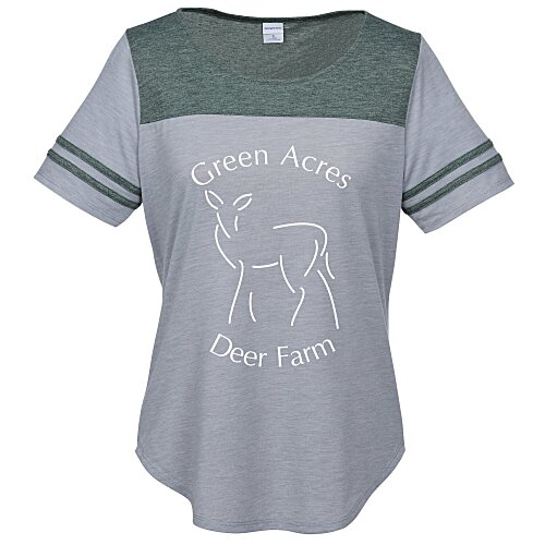 Winning Tri-Blend Wicking Tee - Ladies' Main Image