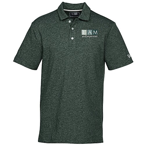 New Era Heather Twist  Polo - Men's Main Image