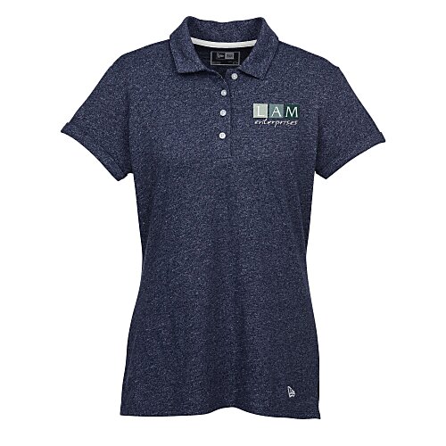 New Era Heather Twist Polo - Ladies' Main Image