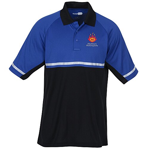Snag Proof Reflective Stripe Polo Main Image