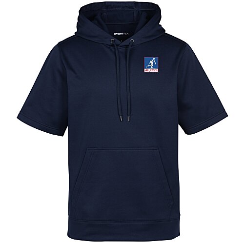 Sport-Wick Short Sleeve Hoodie Main Image