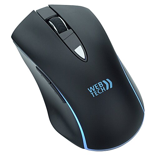 Light-Up Logo Wireless Mouse - 24 hr Main Image