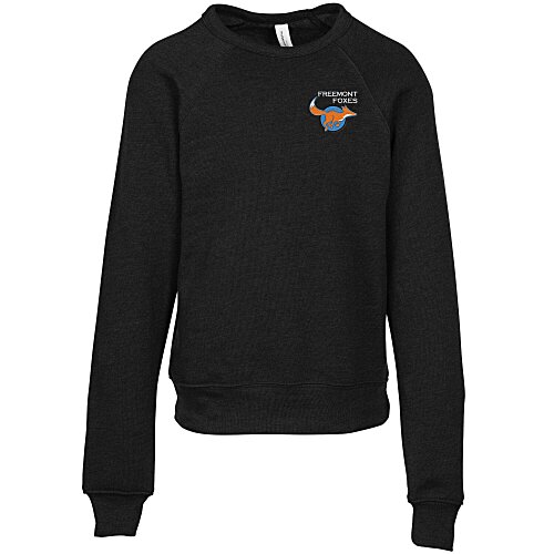 Bella+Canvas Sponge Fleece Sweatshirt - Youth - Embroidered Main Image