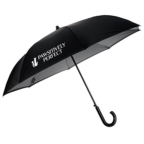 Shed Rain UnbelievaBrella Crook Handle Auto Open Fashion Print Umbrella - 48" Arc Main Image