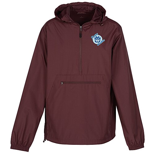 Anorack 1/2-Zip Hooded Packable Jacket Main Image