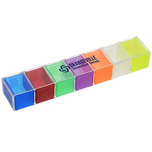 Colorful Pill Case Main Image
