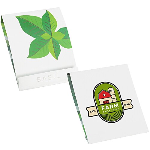 Seed Matchbook - Basil Main Image