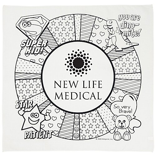 Super Kid Color Me Bandana - Doctor Visit Main Image