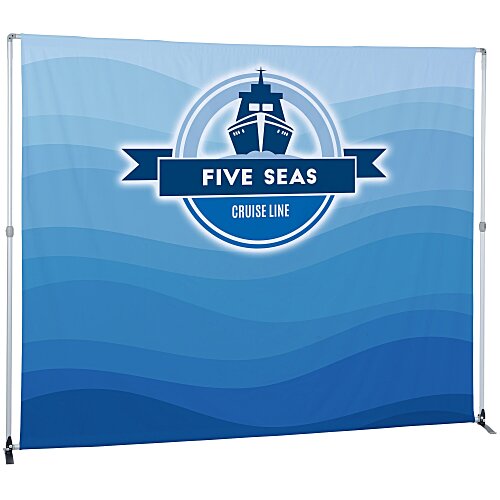 Bravo Expanding Floor Display - 10' - One Sided Main Image