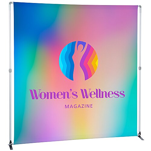 Bravo Expanding Floor Display - 8' - Two Sided Main Image