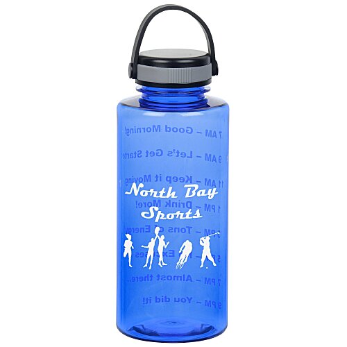 Mountain Bottle with Loop Carry Lid - 36 oz. - Drink Guide Main Image