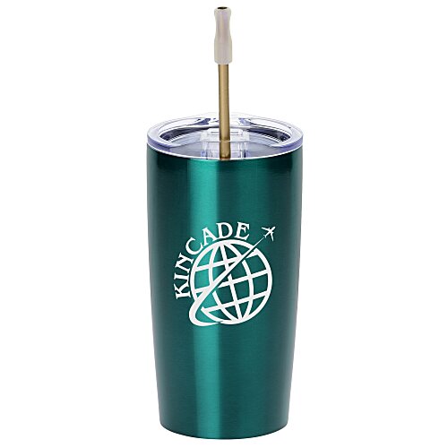 Yowie Vacuum Tumbler with Park Avenue Straw Set - 18 oz. Main Image