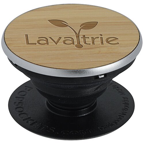 PopSockets PopGrip - Wood Grain - 24 hr Main Image