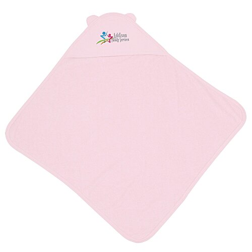 Rabbit Skins Terry Cloth Hooded Towel with Ears Main Image