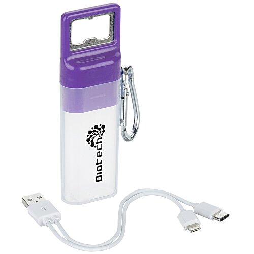 Ensemble Bottle Opener Case with Duo Charging Cable - 24 hr Main Image