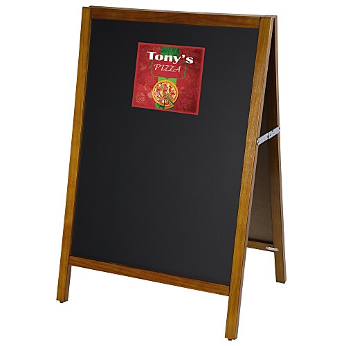 Chalkboard A-Frame Menu Board Main Image