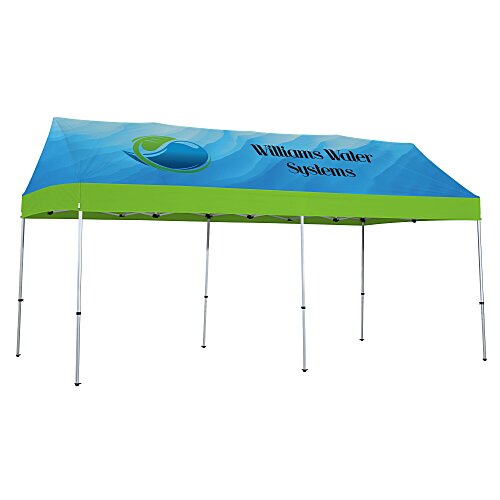 Premium Gable Event Tent - 10' x 20' - Full Color Main Image