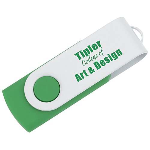 Swivel USB-C Drive - White - 8GB Main Image