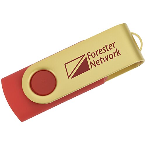 Swivel USB-C Drive - Gold - 32GB Main Image