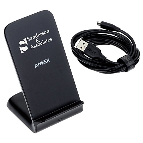 Anker PowerWave Qi Wireless Charger Phone Stand Main Image