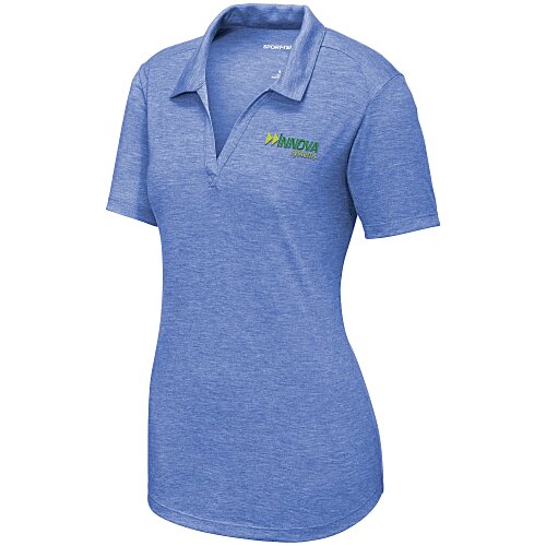 Tri-Blend Performance Polo - Ladies' - Embroidered - 24 hr Main Image