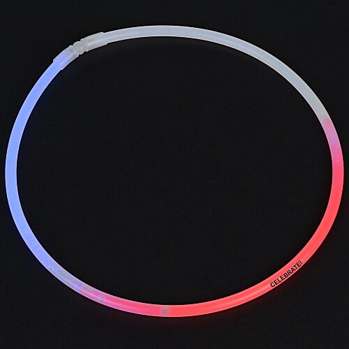 Glow Necklace - Red, White & Blue Main Image