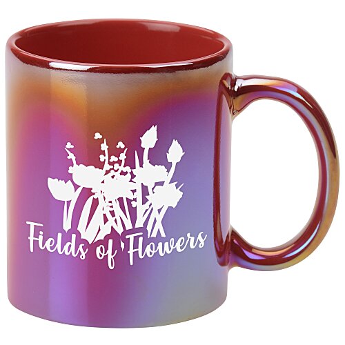 Vibrant Iridescent Coffee Mug - 11 oz. Main Image