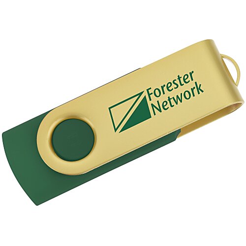 Swivel USB-C Drive - Gold - 32GB - 24 hr Main Image