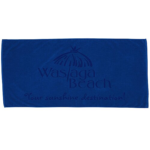 Midsize Velour Beach Towel - Colors Main Image