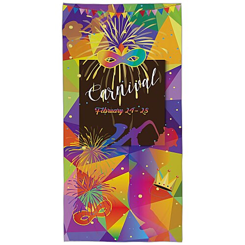 Full Color Quick Dry Suede Beach Towel Main Image