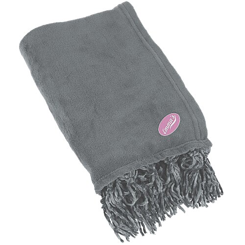 Chenille Fringed Blanket Main Image