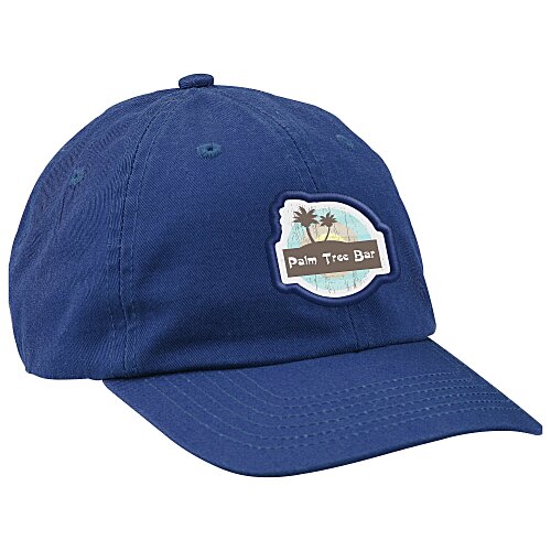 Cotton Washed Cap - Solid - Full Color Patch Main Image